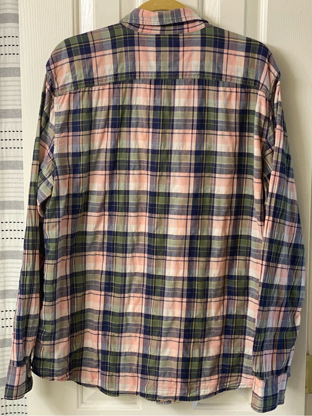 Banana Republic casual plaid